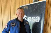 ESA astronaut Andreas Mogensen